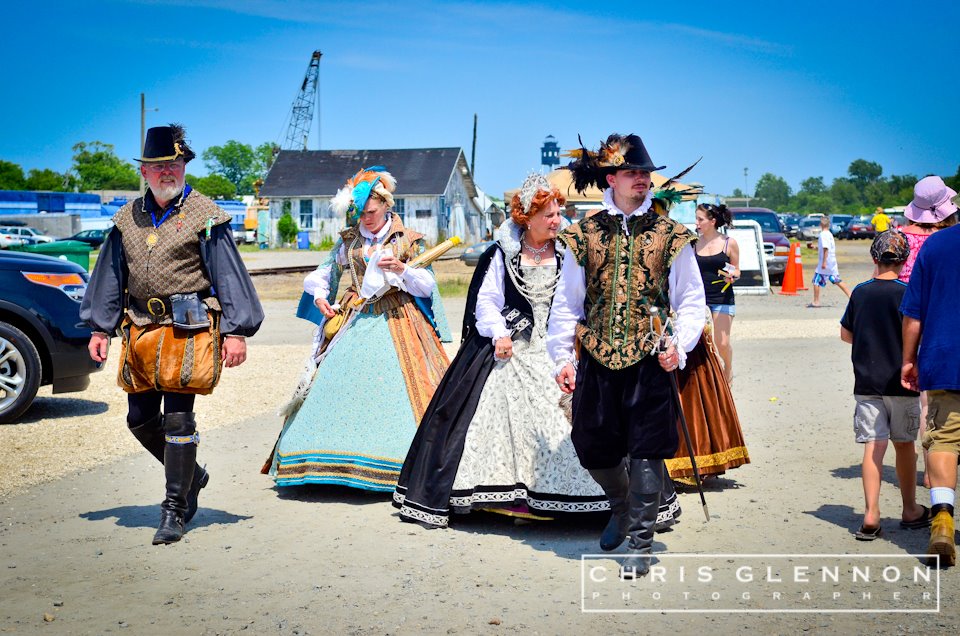 Historic Re-enactors at Festival